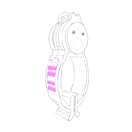てるてるクリップ　キャラクター
