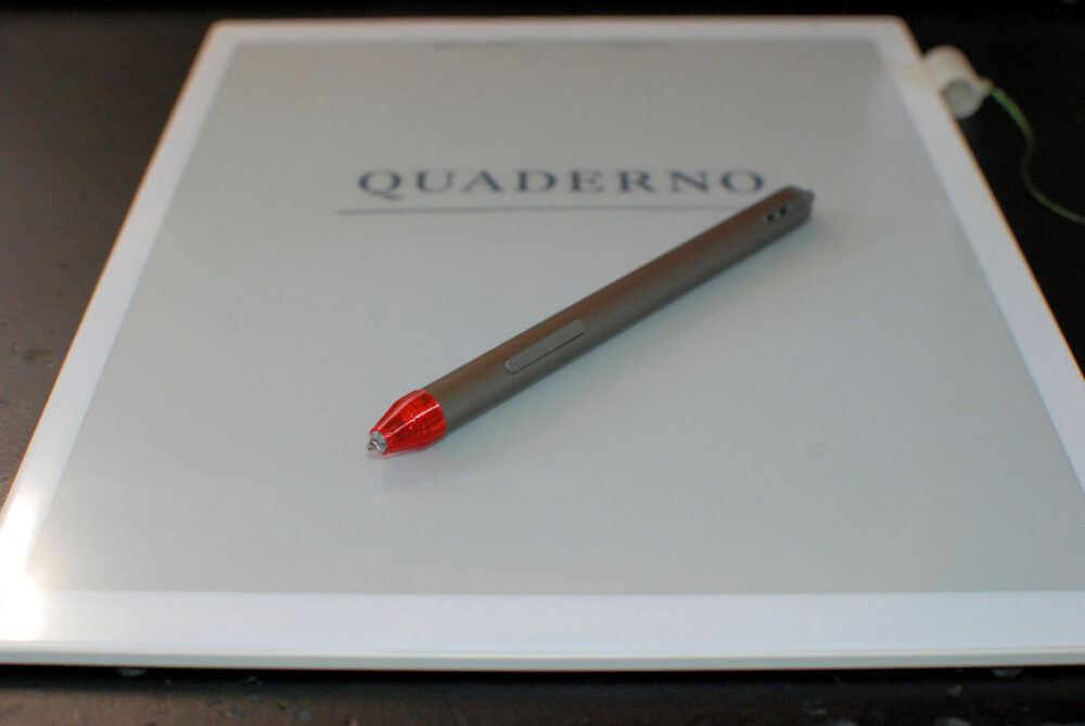 電子ノートがいい クアデルノ Quadernoの使い方 替え芯が減らないペンサックを自作 洗濯クリップ