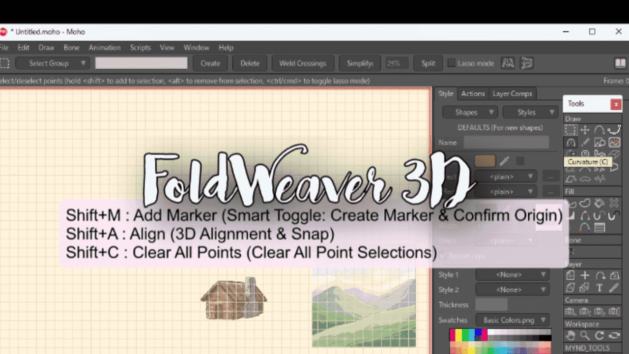 【Moho開発記】1000行の数学を捨てて辿り着いた境地。背景・小道具構築ツール『FoldWeaver 3D』誕生秘話