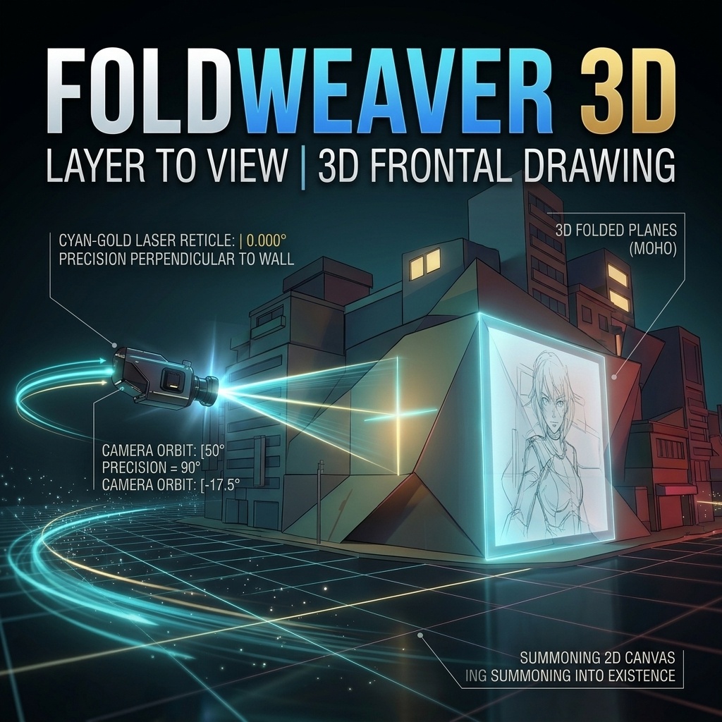 【Moho】「動かすべきは作品ではなく、カメラである」—— 2Dの魂を持つMohoが、FoldWeaver 3Dで解き放つシネマティック空間演出と正面作画革命